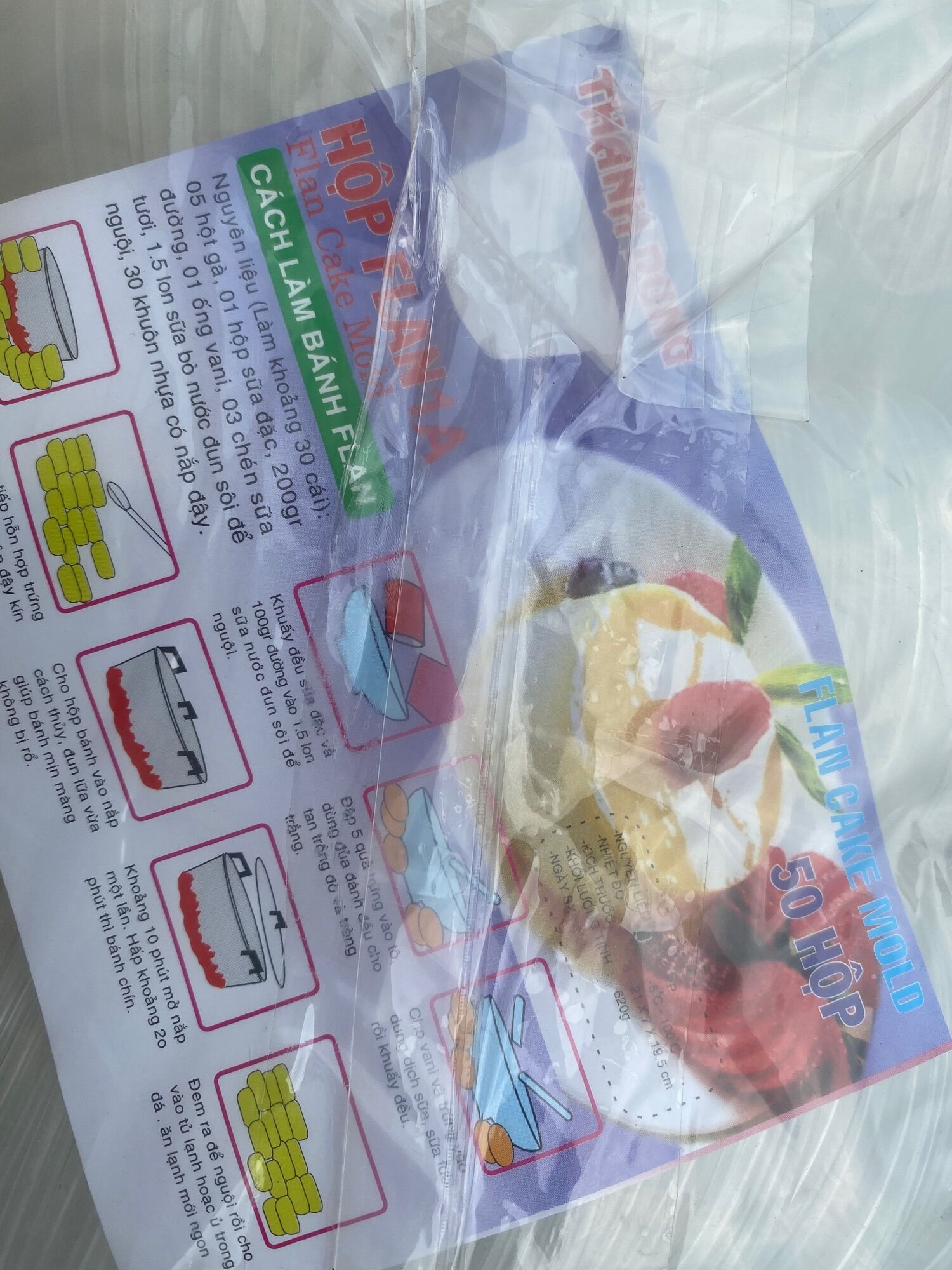 Hũ bánh flan số 1A