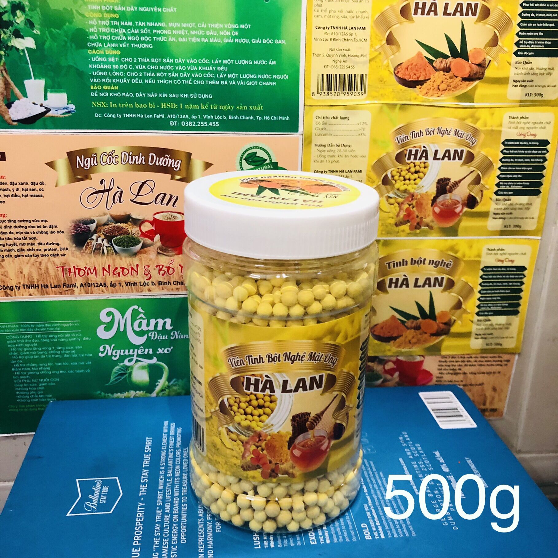 Viên tinh bột nghệ