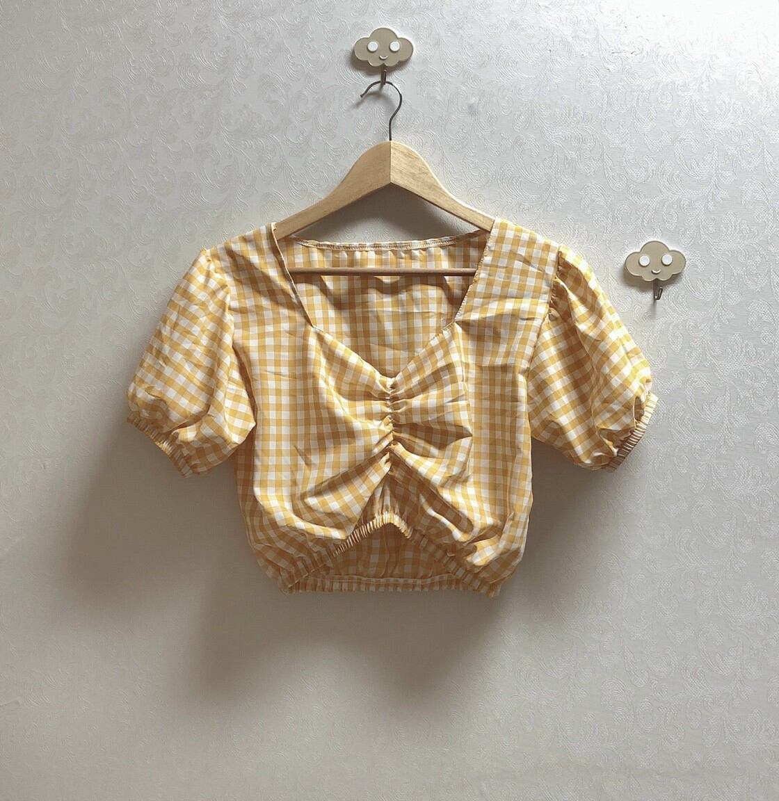 ÁO COPTOP RÚT NGỰC FORM CROPTOP