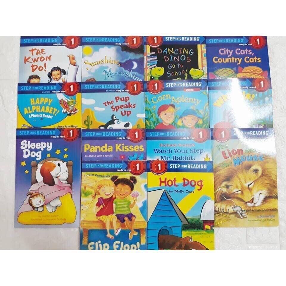 Step into reading level 1 - nhập khẩu -30Q