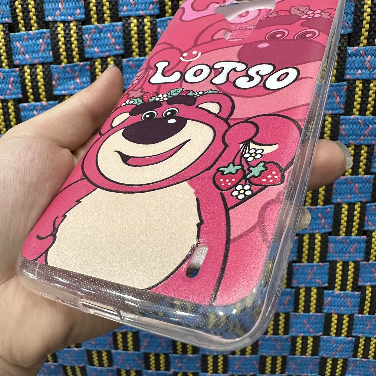 Case ốp lưng Nokia C10 C20 C30 dẻo gấu dâu lotso siêu dễ thương