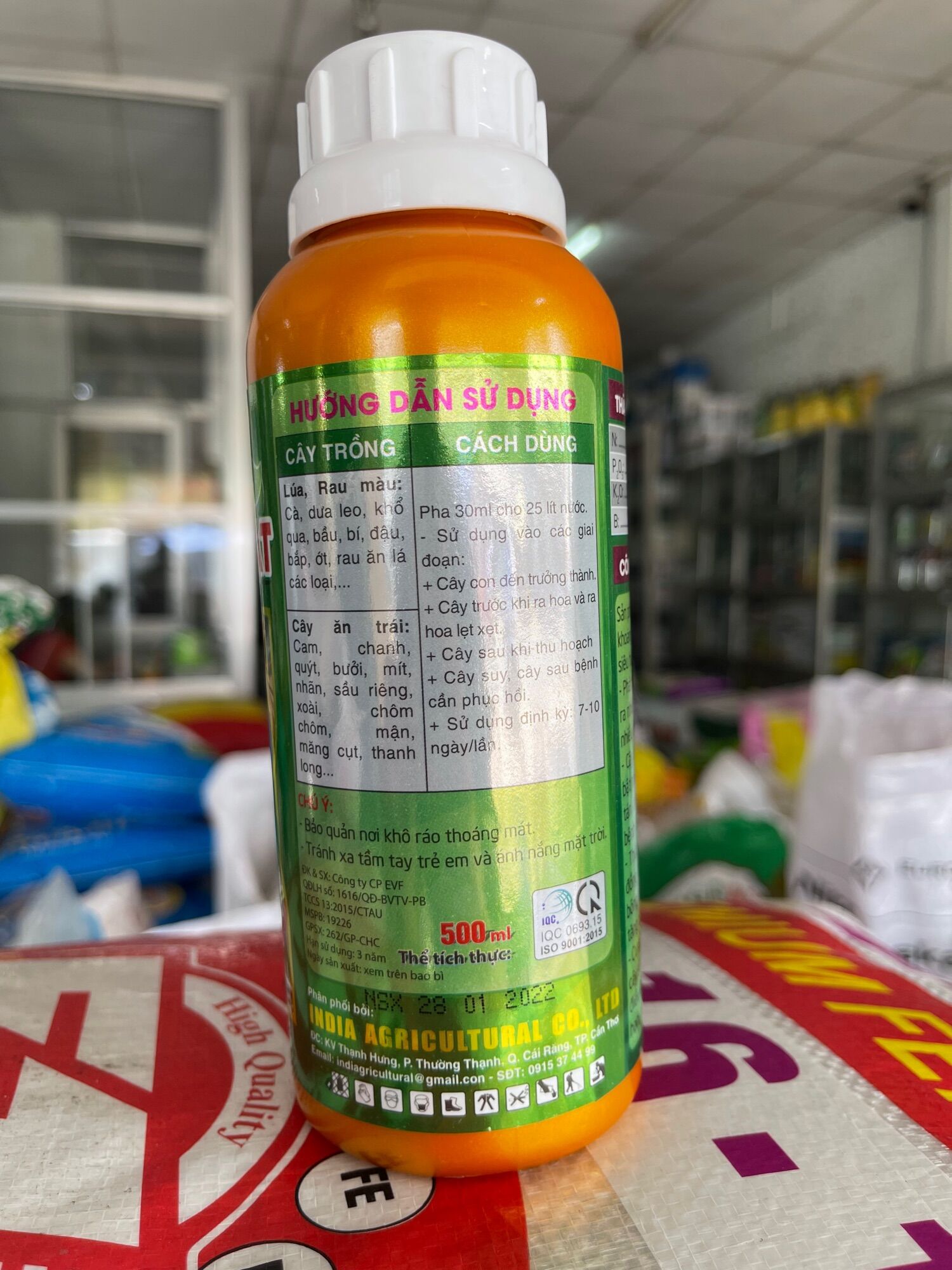 PHÂN BÓN VI LƯỢNG RA HOA ĐỒNG LOẠT ( 500ml)