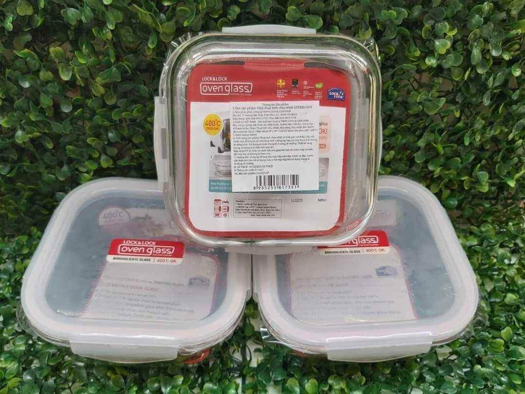 Hộp thủy tinh đựng thực phẩm lock and lock 840ml