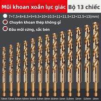 SONGQI | Mũi Khoan Thép Lục Giác Hợp Kim Coban Độ Cứng Cao