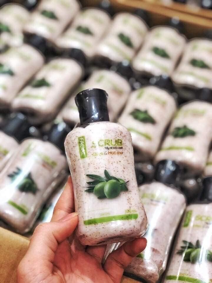 Muối Tẩy Tế Bào Chết Hạt Mơ Swhite dành Cho da Mặt