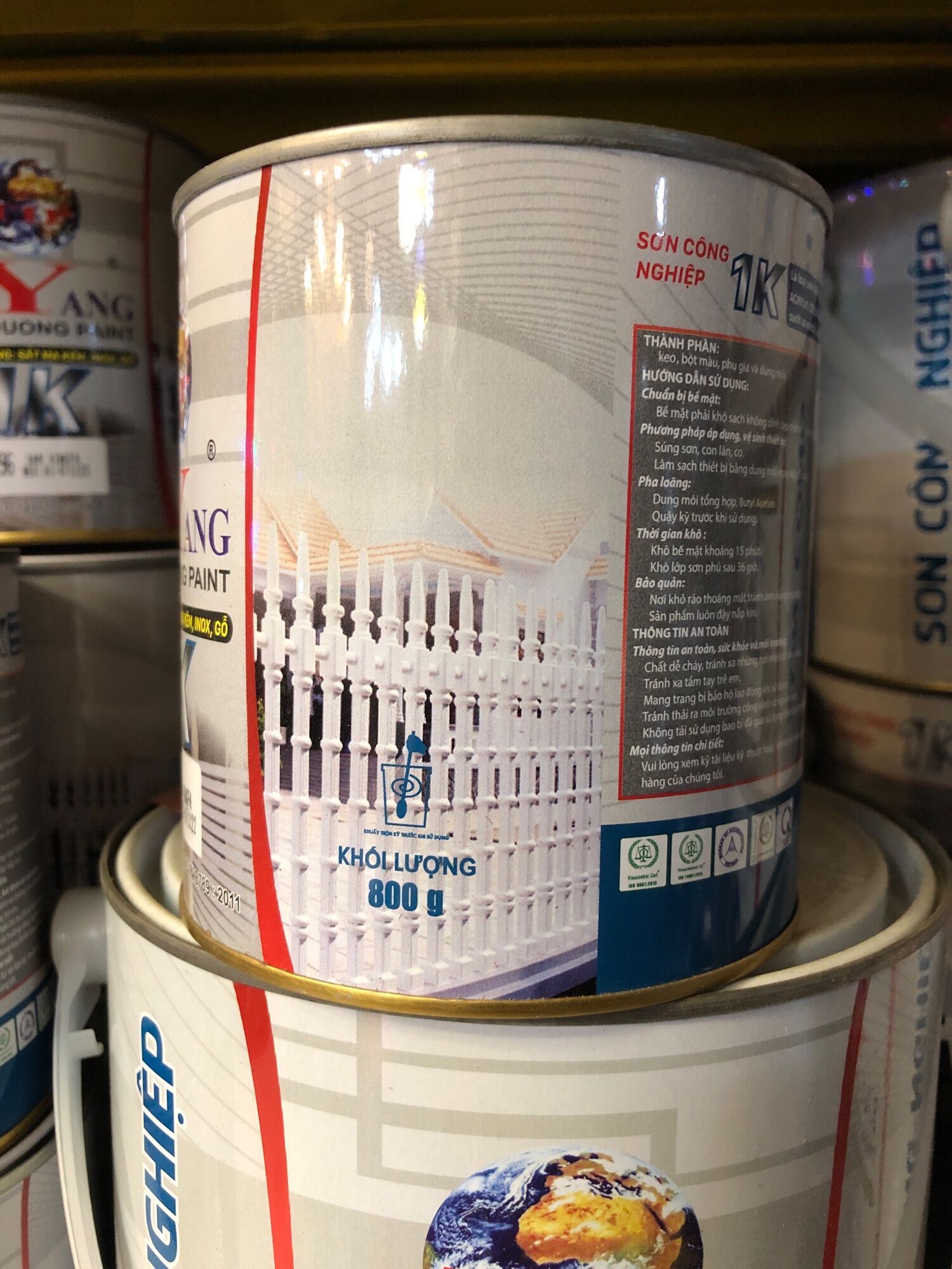 Sơn Kẽm 1 Thành Phần 1K TIP(TAIYANG)loại 1kg