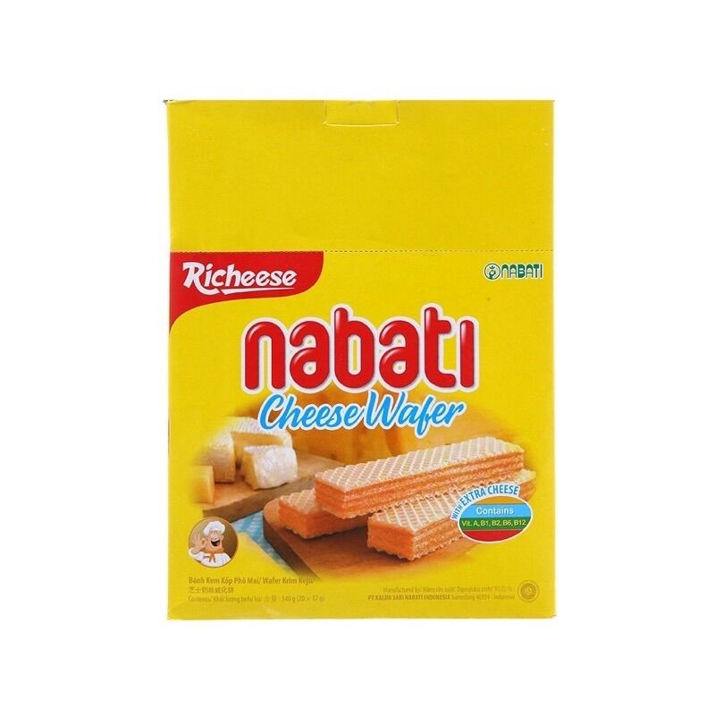 Bánh xốp Richeese Nabati (BC)