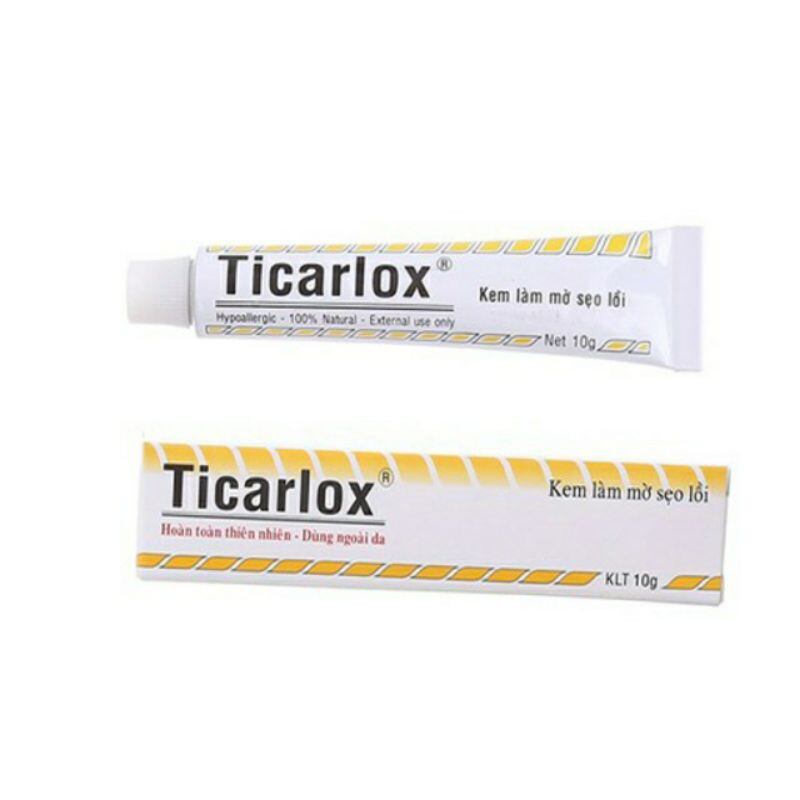 Ticarlox- kem bôi liền sẹo tuýp 10g