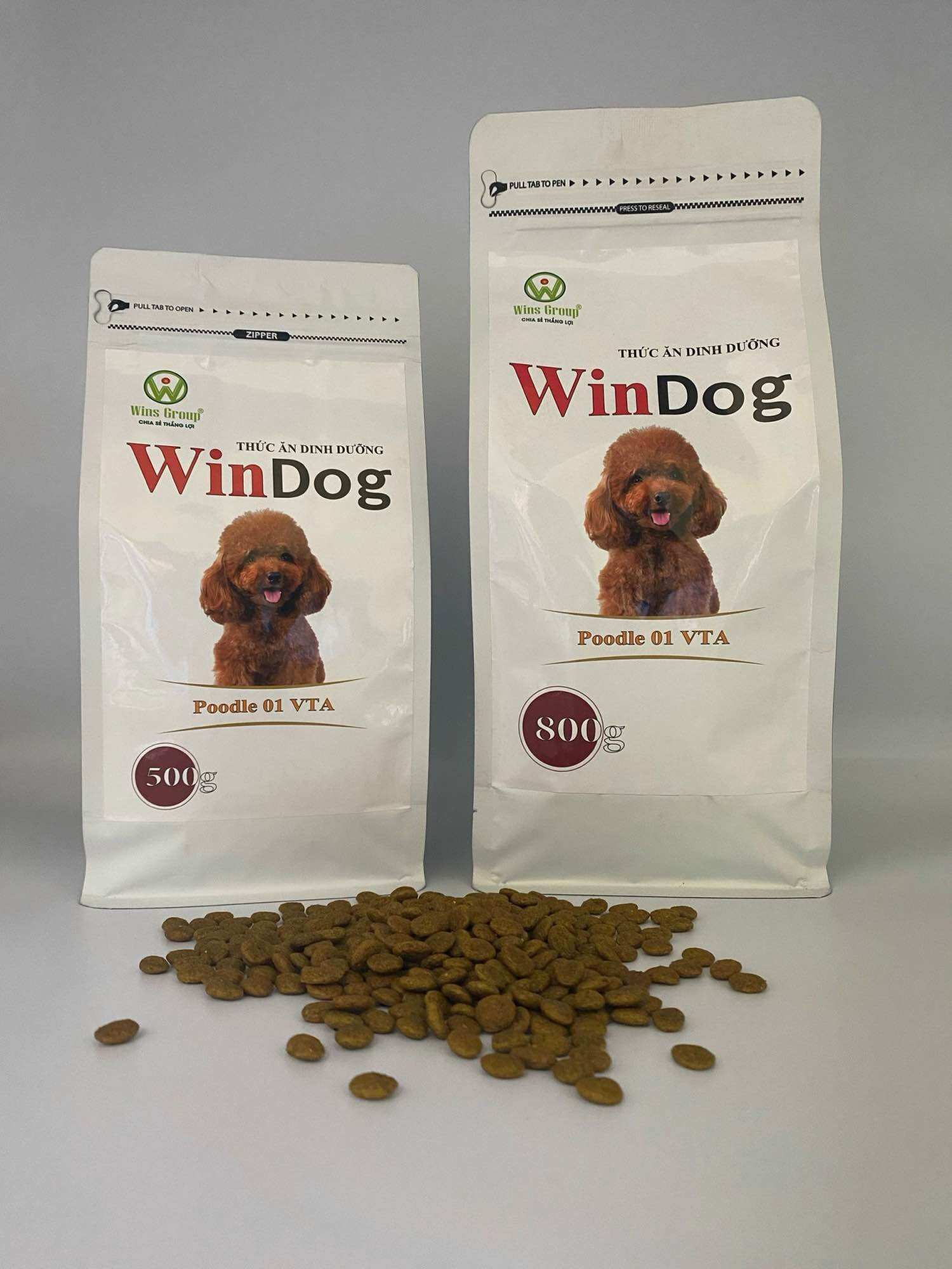 Thức Ăn Hạt Dành Cho Chó Poodle Windog 68 400g