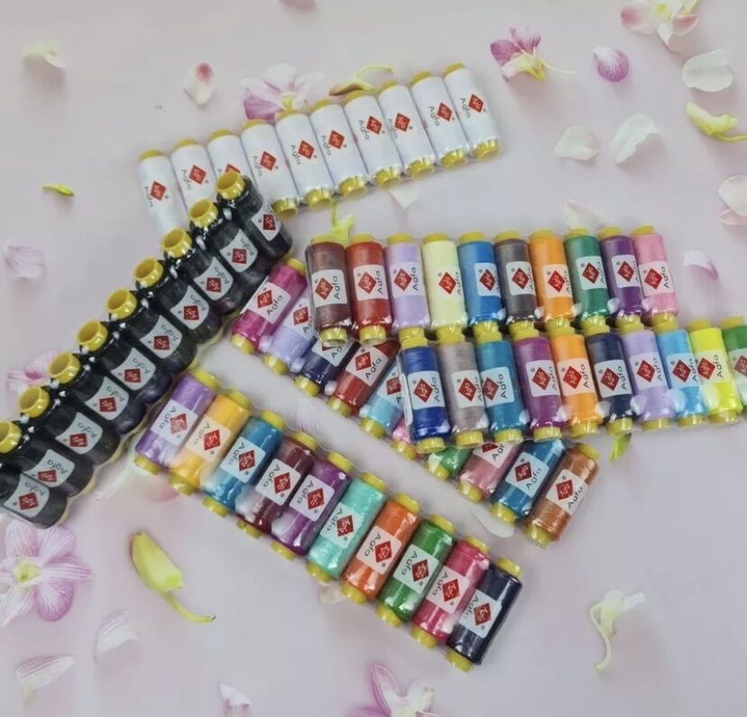 🏵Set 10 cuộn Chỉ may Đồ (Nhiều màu)