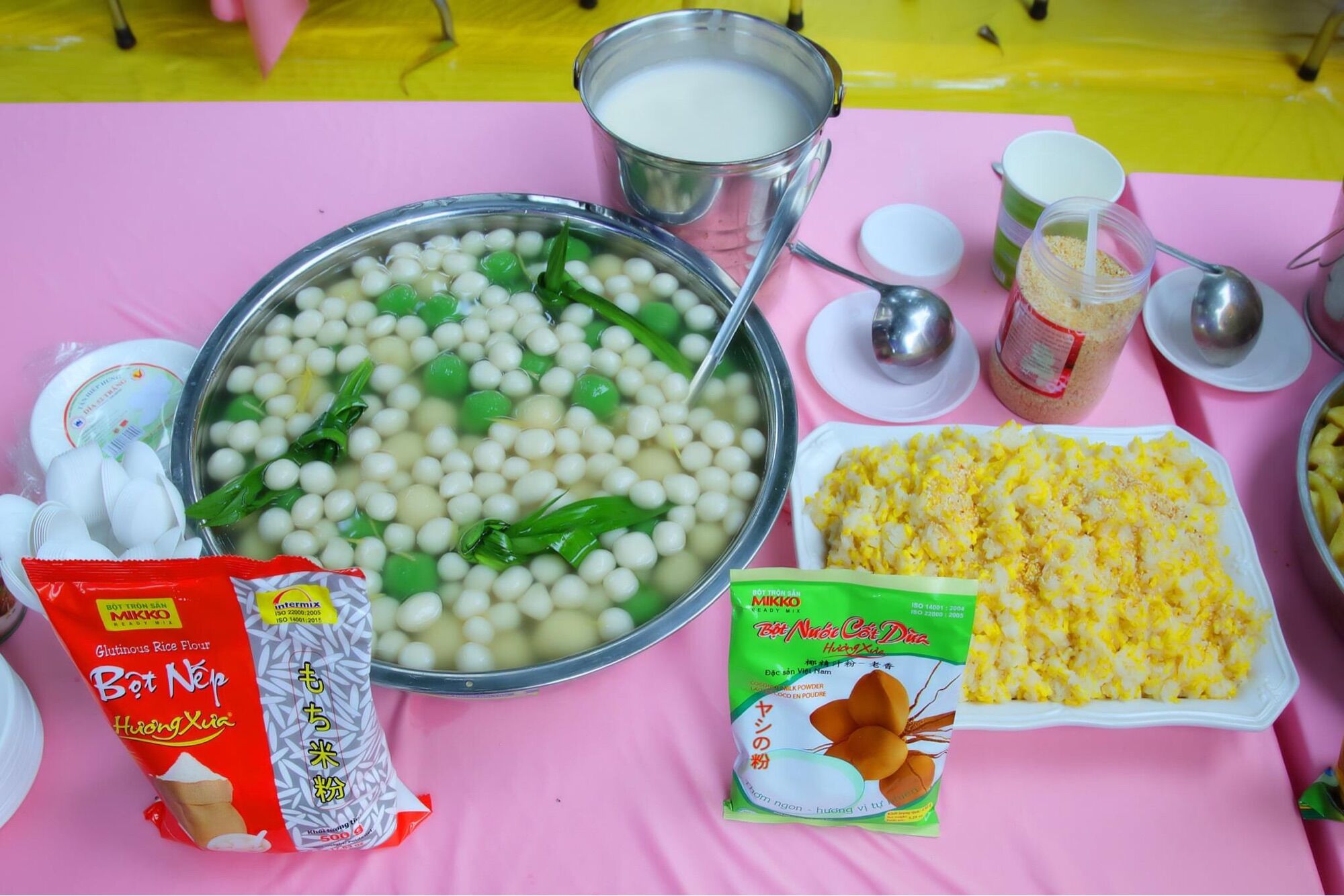 COMBO 3 BỘT NƯỚC CỐT DỪA MIKKO HƯƠNG XƯA 150G