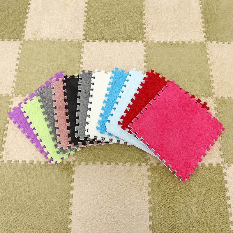Thảm Xốp Ghép Mặt Lông 30x30x1cm