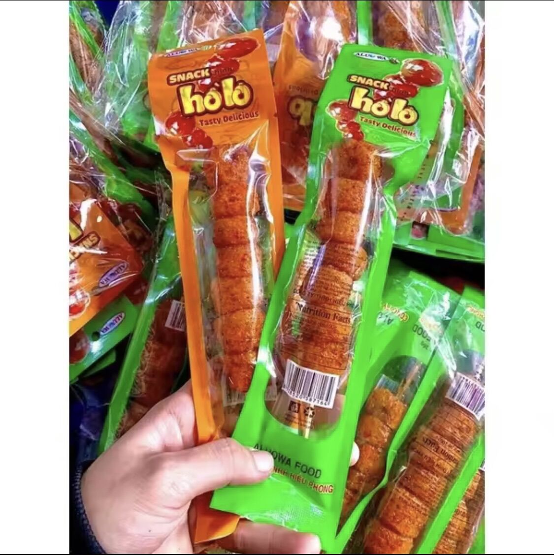 Bịch 30gói snack hồ lô cay cay