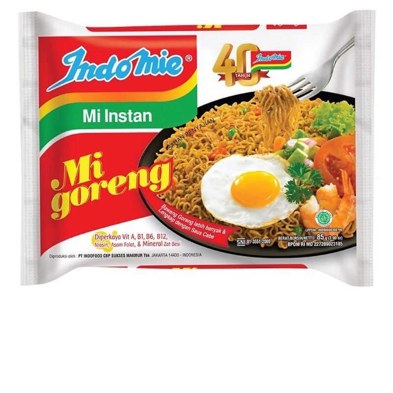 mì trộn indomie trộn 4 vị
