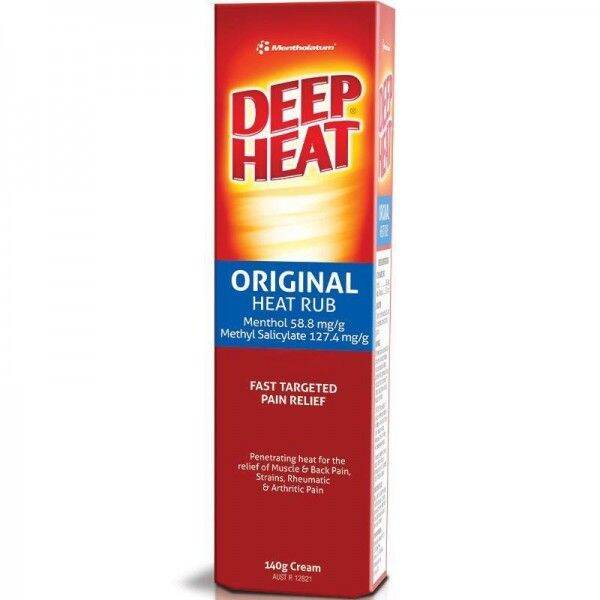 [HCM]Dầu xoa bóp Deep Heat Regular Relief