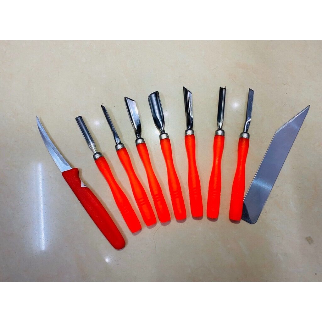 Bôn tỉa rau củ nghệ thuật 8 món