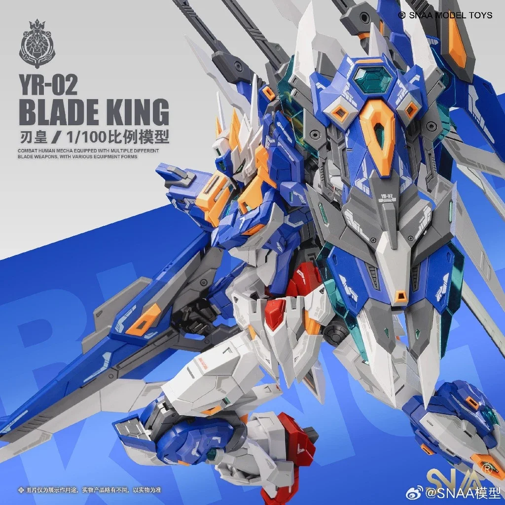 Mô hình lắp ráp mg 1/100 yr-02 blade king snaa