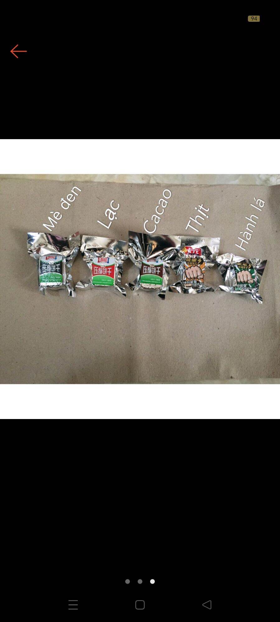 lương khô MiNi max vị loại 500g