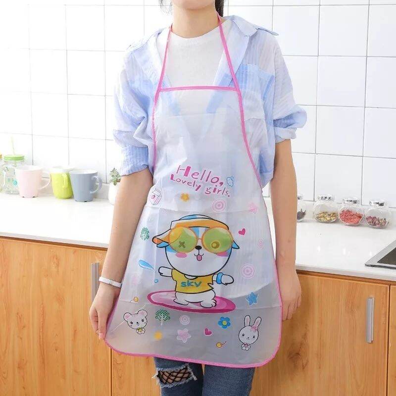 Tạp Dề Chống Thấm Siêu Dễ Thương