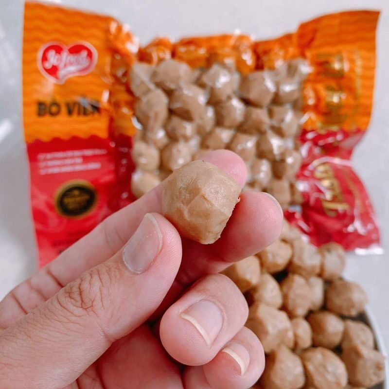 Bò viên chiên túi 500gr