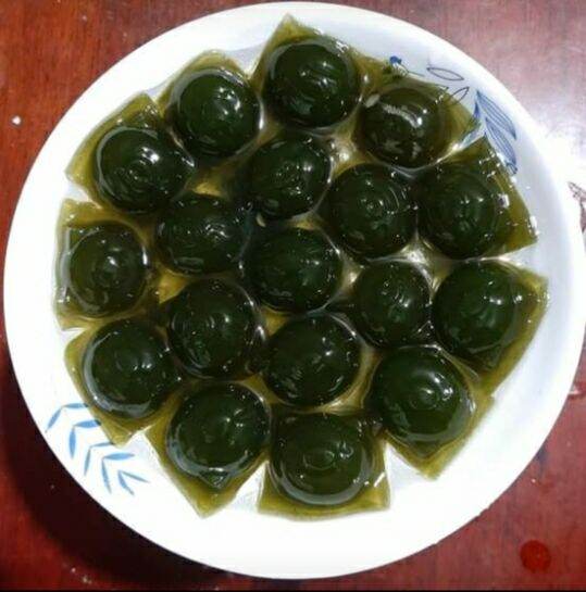 100g Lá sương sâm lông khô tặng bột nang mực + túi lọc sâm
