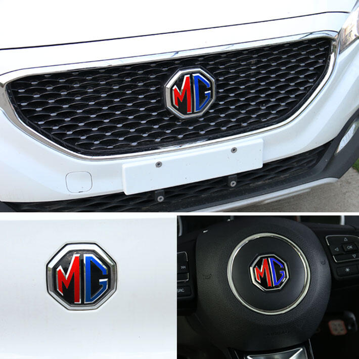 Miếng dán logo xe mg zs miếng dán trang trí logo xe mg mg 6 mới nhãn hiệu mg5hs mẫu 21 đổi màu