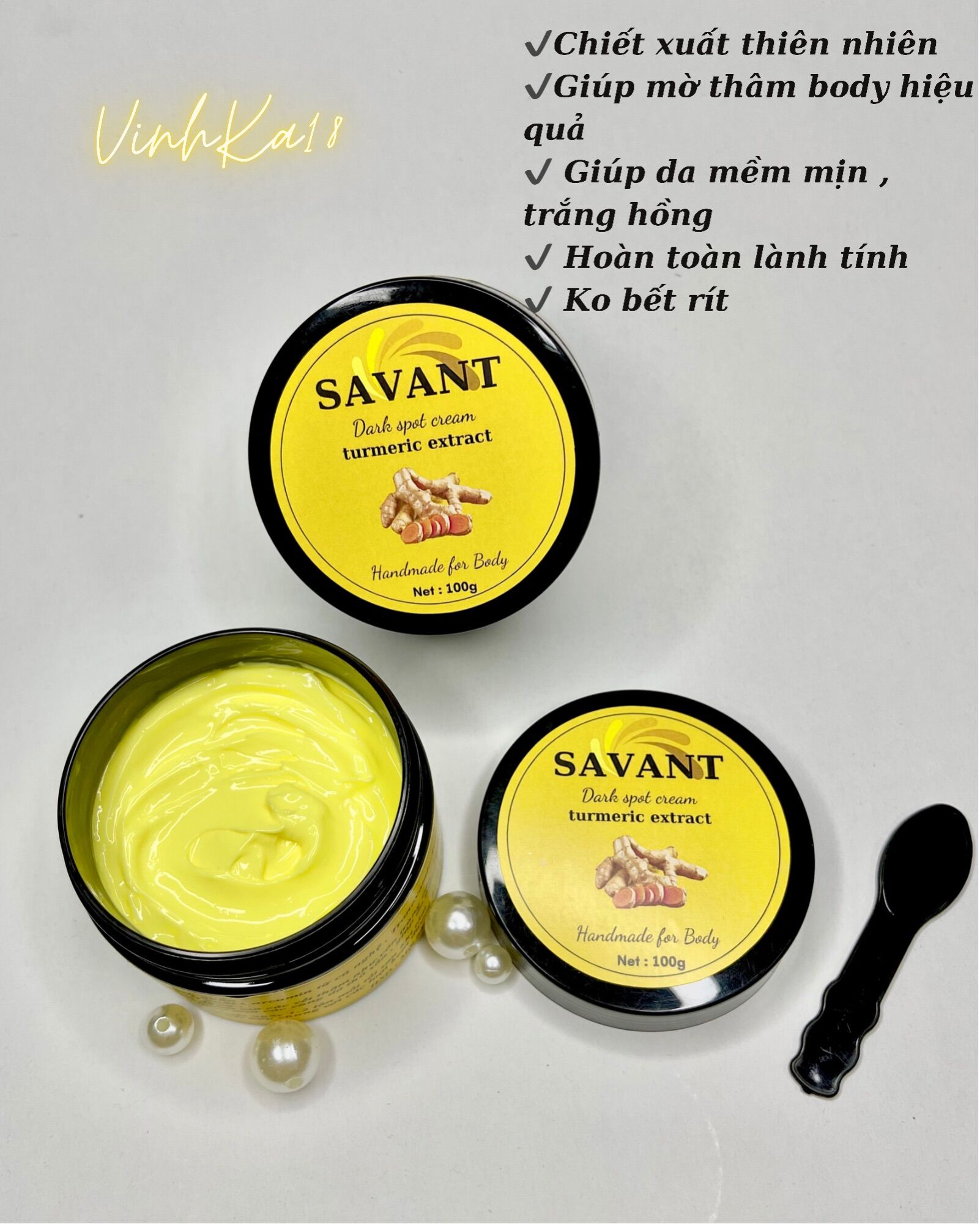 [BODY] Kem Nghệ Mờ Thâm "SAVANT"