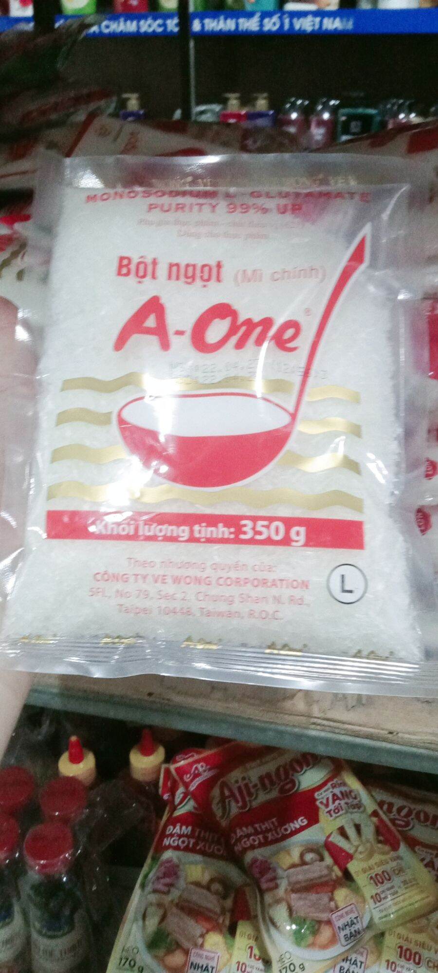 bột ngọt A-one 350g