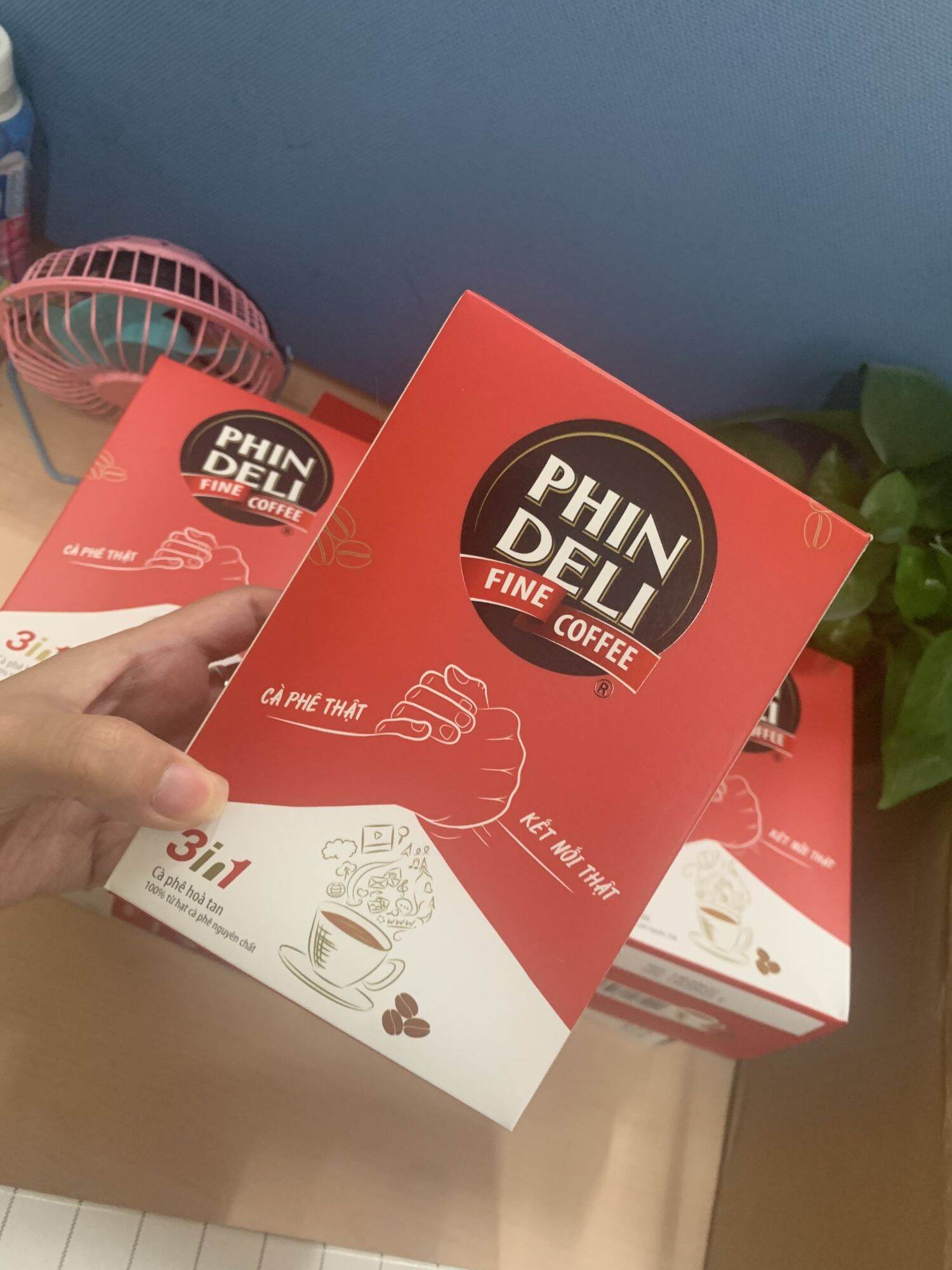 Cà phê sữa Phin Deli ( hộp 18 gói×17g)