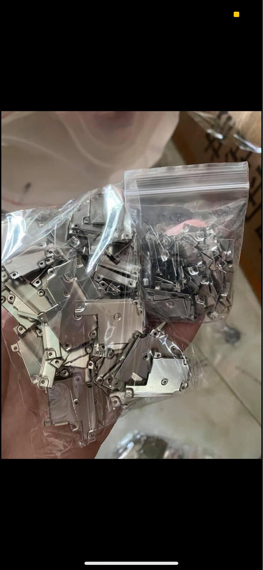 Bộ Nẹp Cố Định Màn Hình Và Pin Iphone tặng kèm Ốc