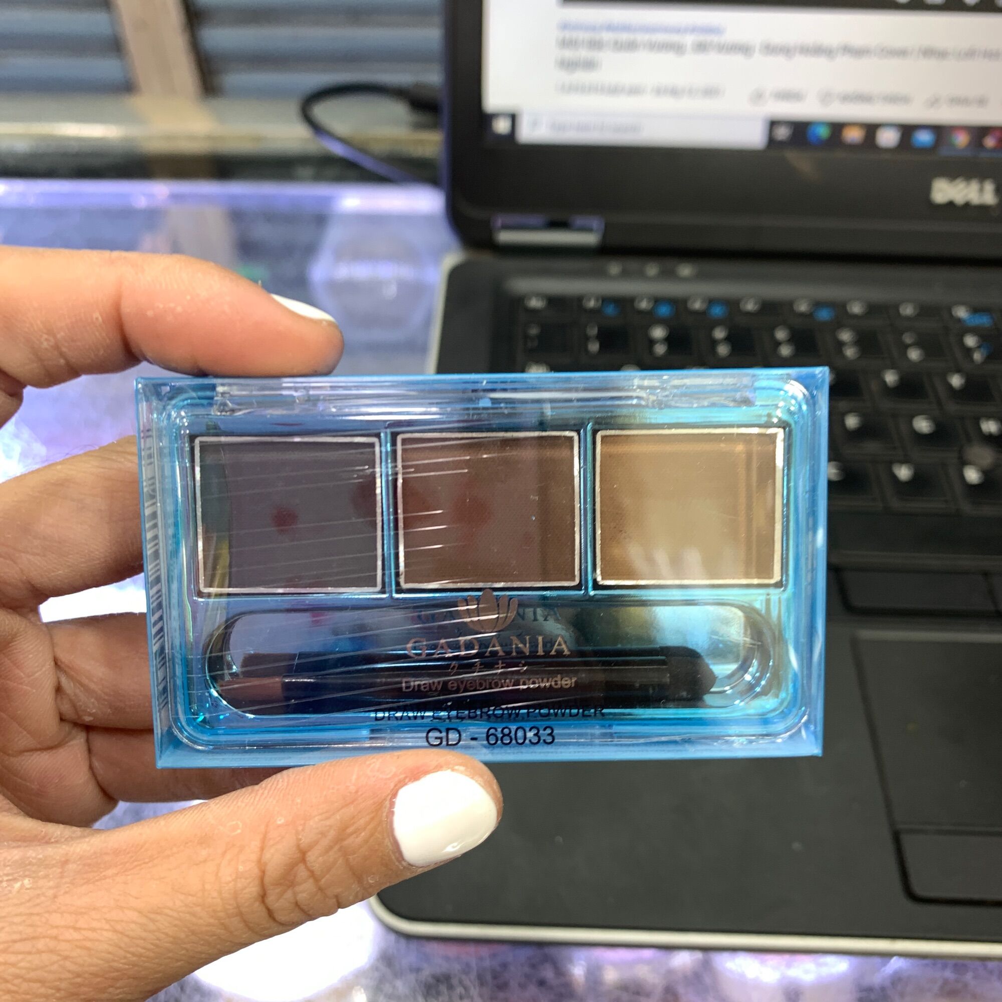 Bột kẻ chân mày Ganda 3ô