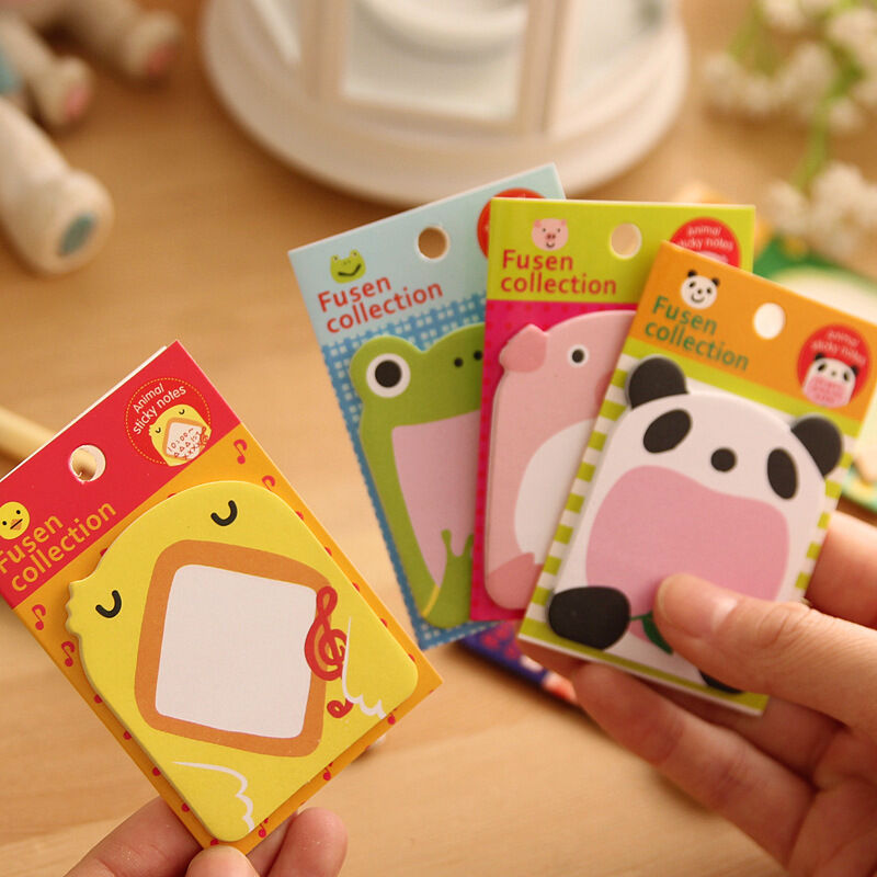 Giấy note động vật nhiều hình