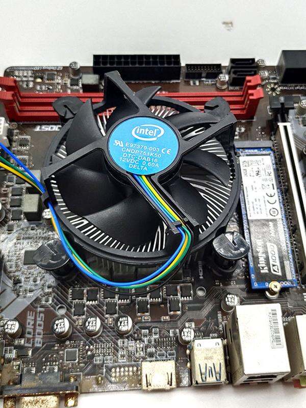 Intel I3 I5 I7 CPU Chiller Fan 1150 1151 1155 Pin E97379-001/003 Phụ Kiện Máy Tính Đồ Chơi Phần Cứng