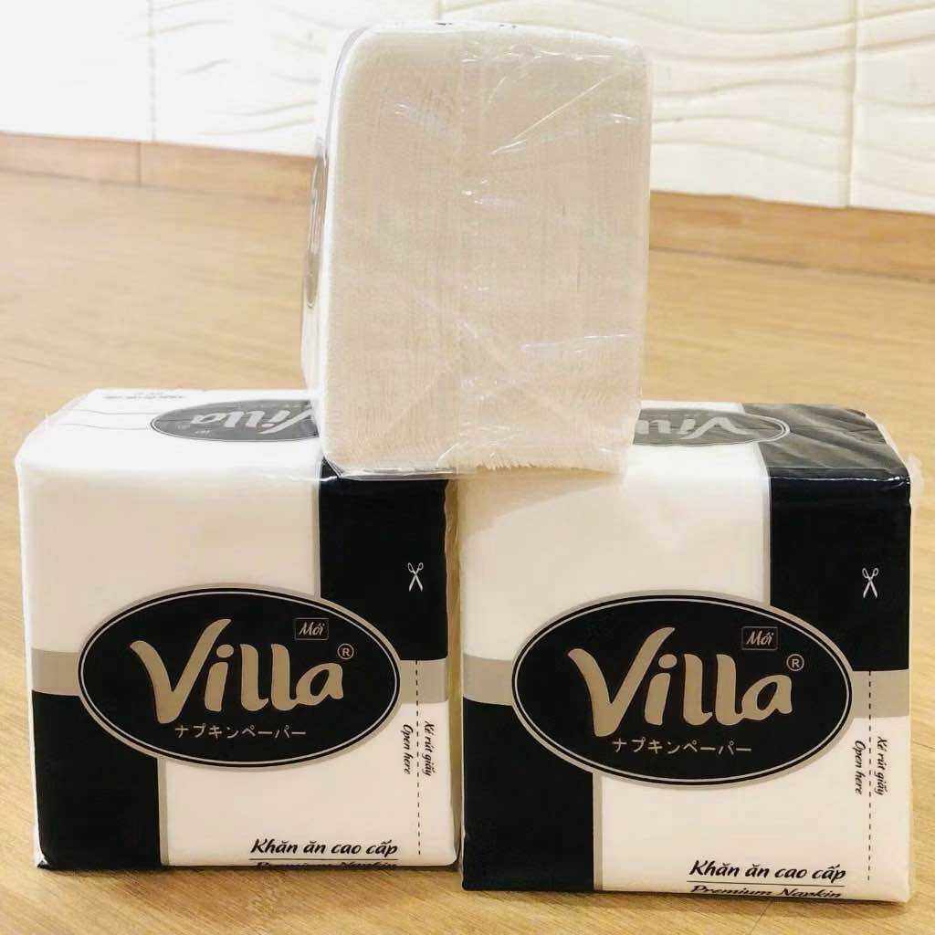 Combo 5 Gói Khăn Giấy Vuông Villa 100 tờ