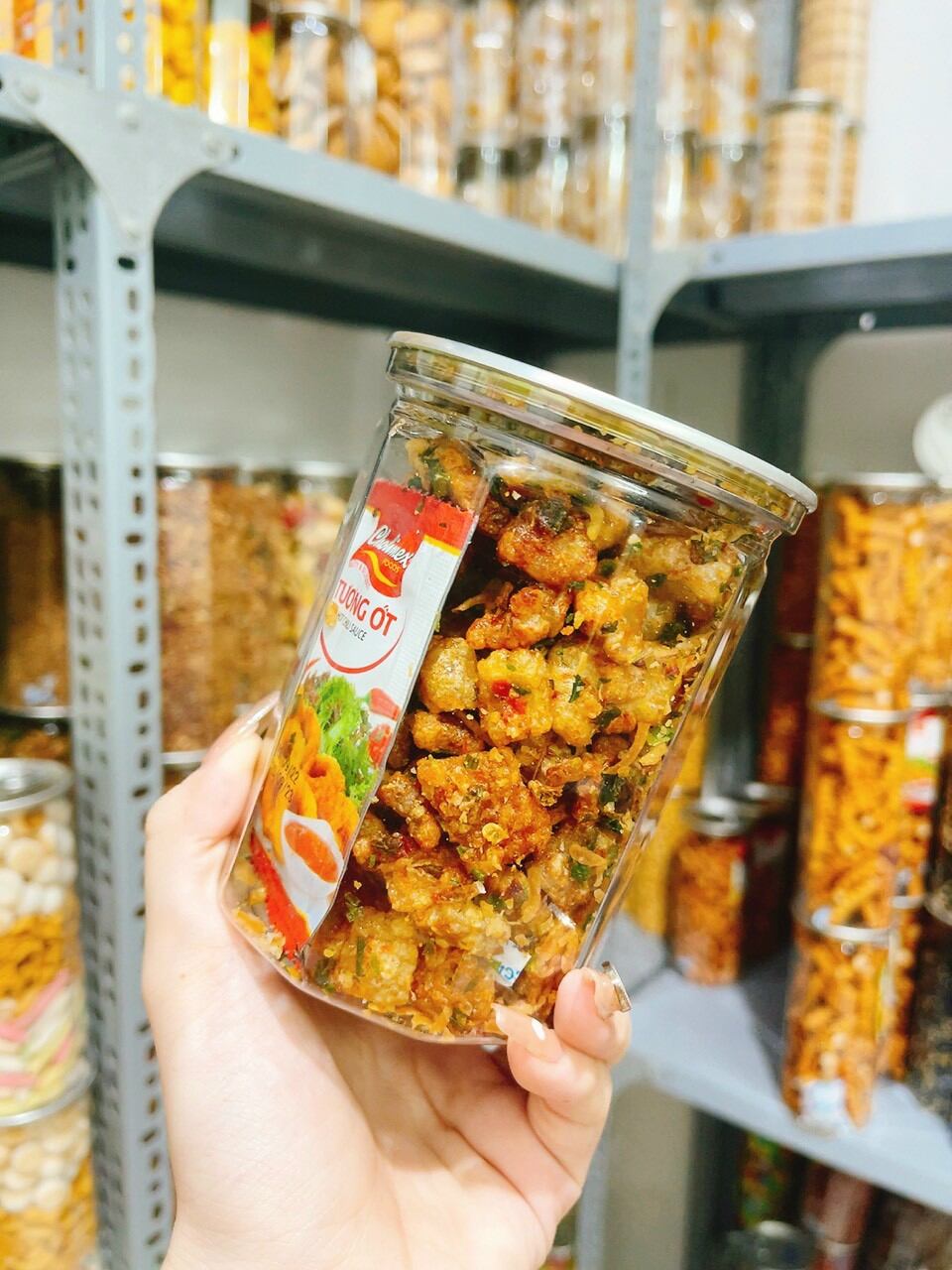 Tóp Mỡ Sấy Mắm Hành Hũ 180g