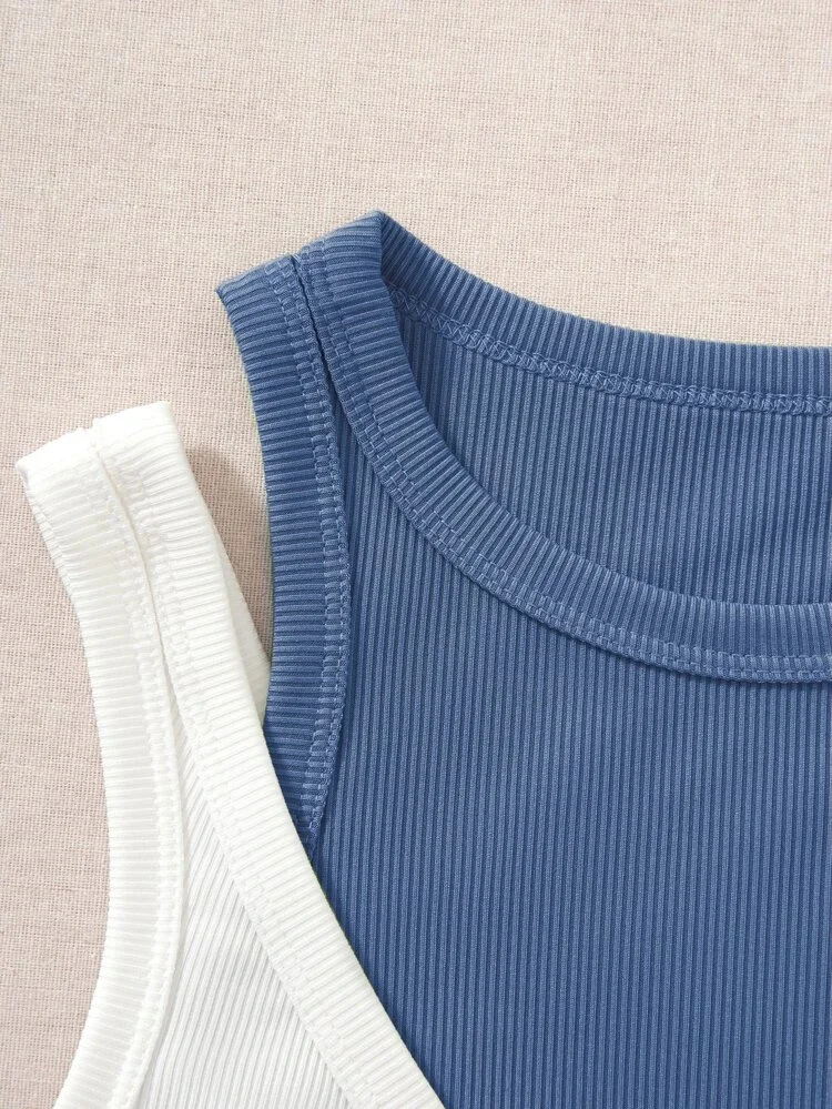 Áo croptop tà xéo mix Áo Trắng lệch vai