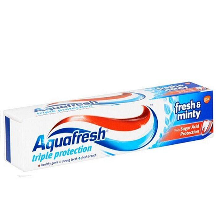 Kem đánh răng Aquafresh  Triple Protection Fresh & Minty