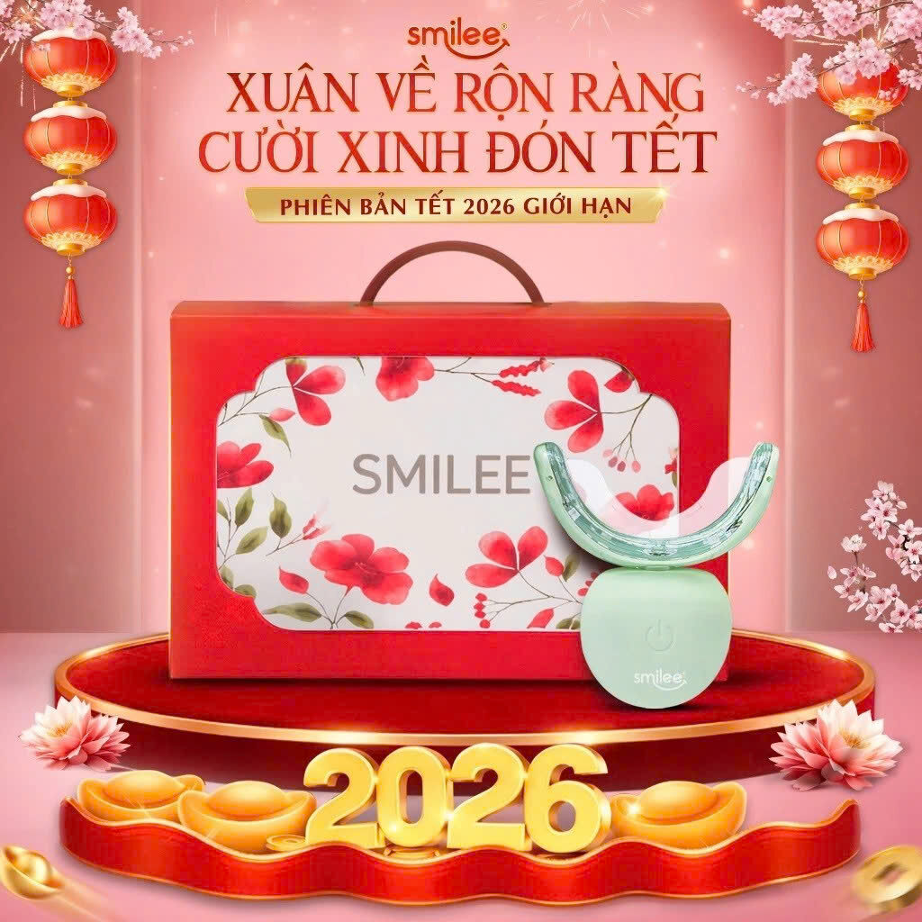 [LIVE] Trắng răng Smilee Extra trắng răng từ 2-6 tone sau một liệu trình giúp răng trắng sáng tự tin