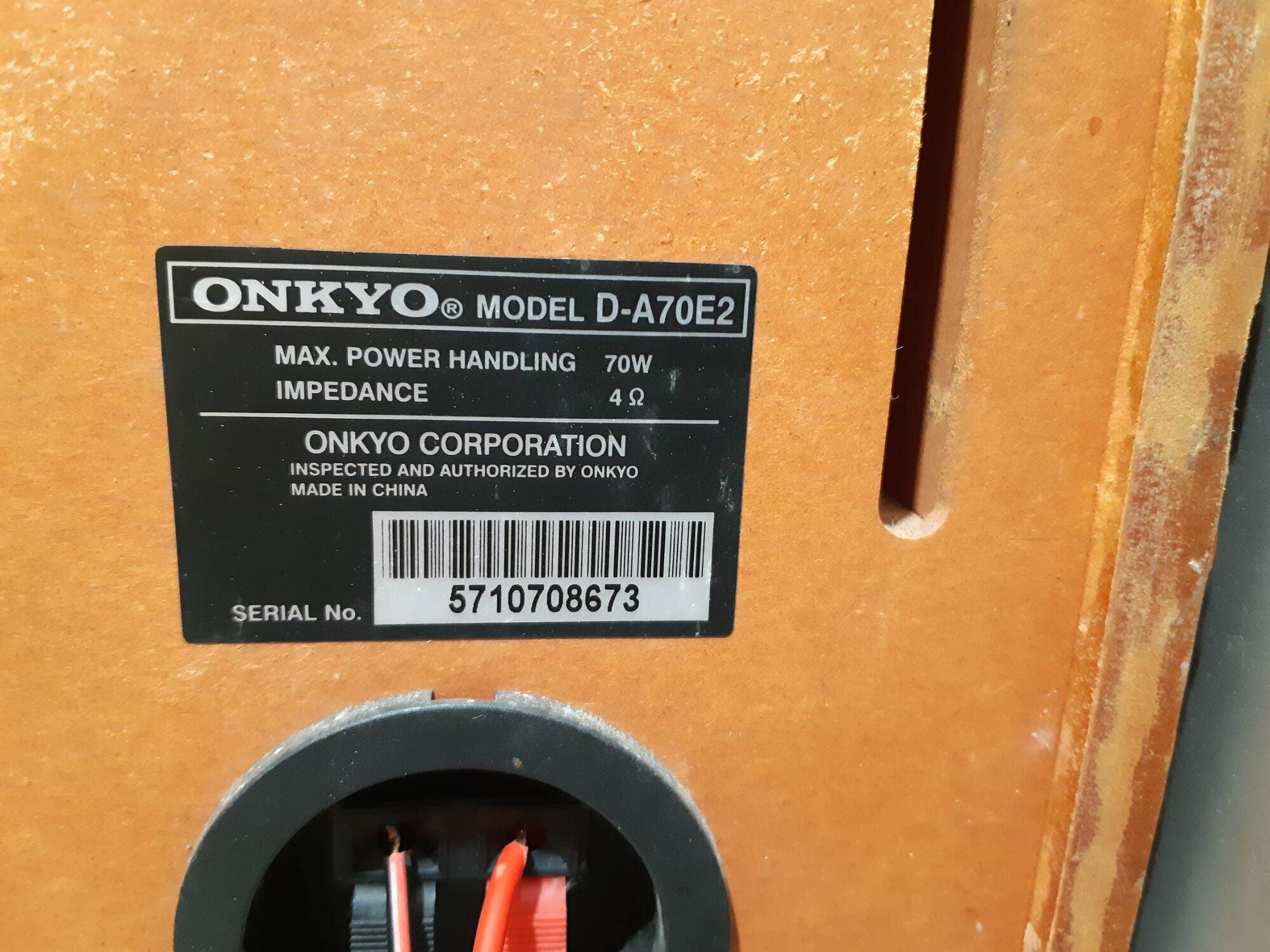 Bộ dàn onkyo A70E2