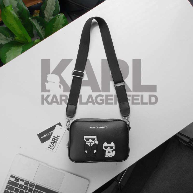 Túi Đeo Chéo KARL LAGERFELD Crossbody 2024 Chất Liệu Da Si Cao Cấp Chống Thấm - Balo 2810 Shop - Túi