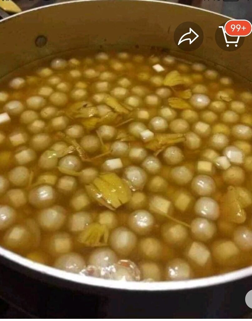 1KG BỘT LỌC  TƯƠI  NHÂN DỪA (ĐẶC SẢN HUẾ )