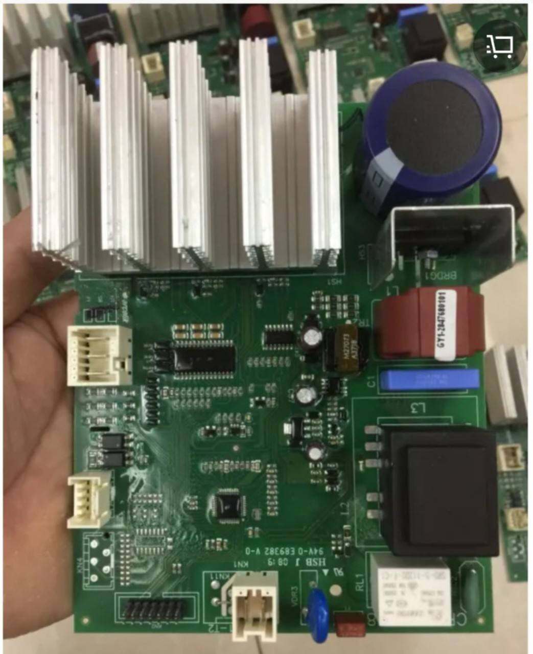 Bo mạch máy giặt Beko bo công suất máy giặt Beko tháo máy