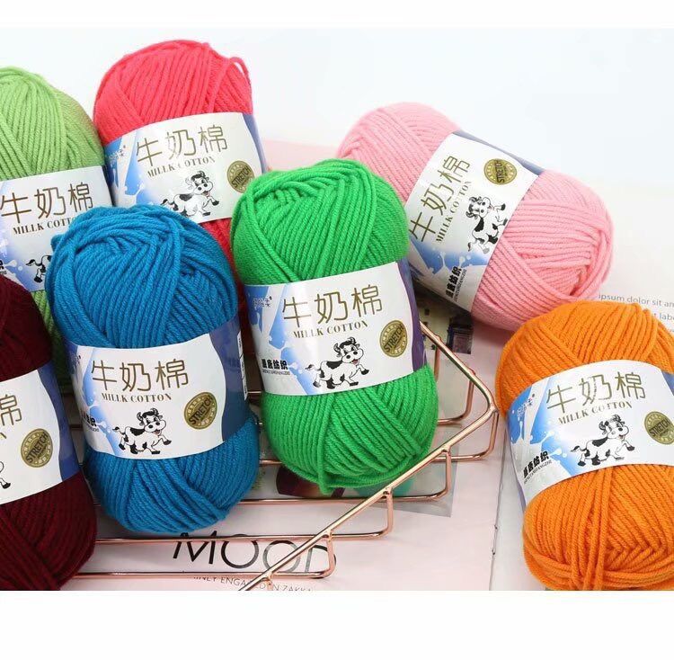 Len milk bò 50g (mã màu 01-36)