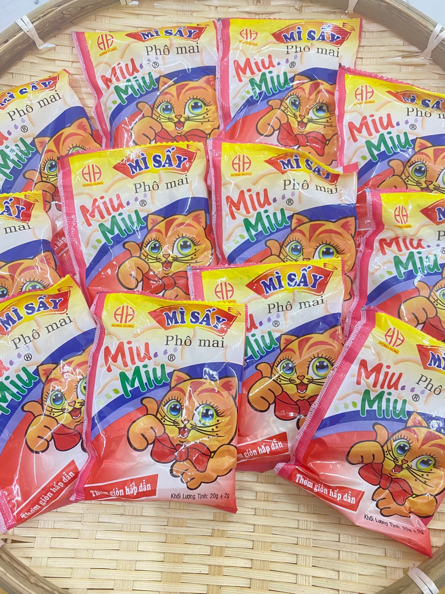Mì Sấy Miu Miu Trẻ Em (gói)
