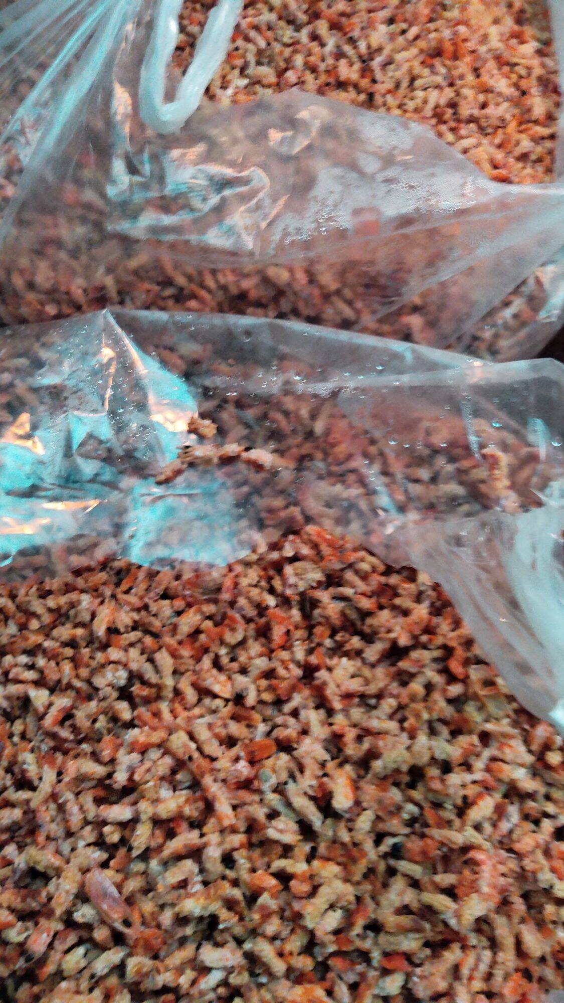1kg Đầu tôm khô, làm sạch không bụi