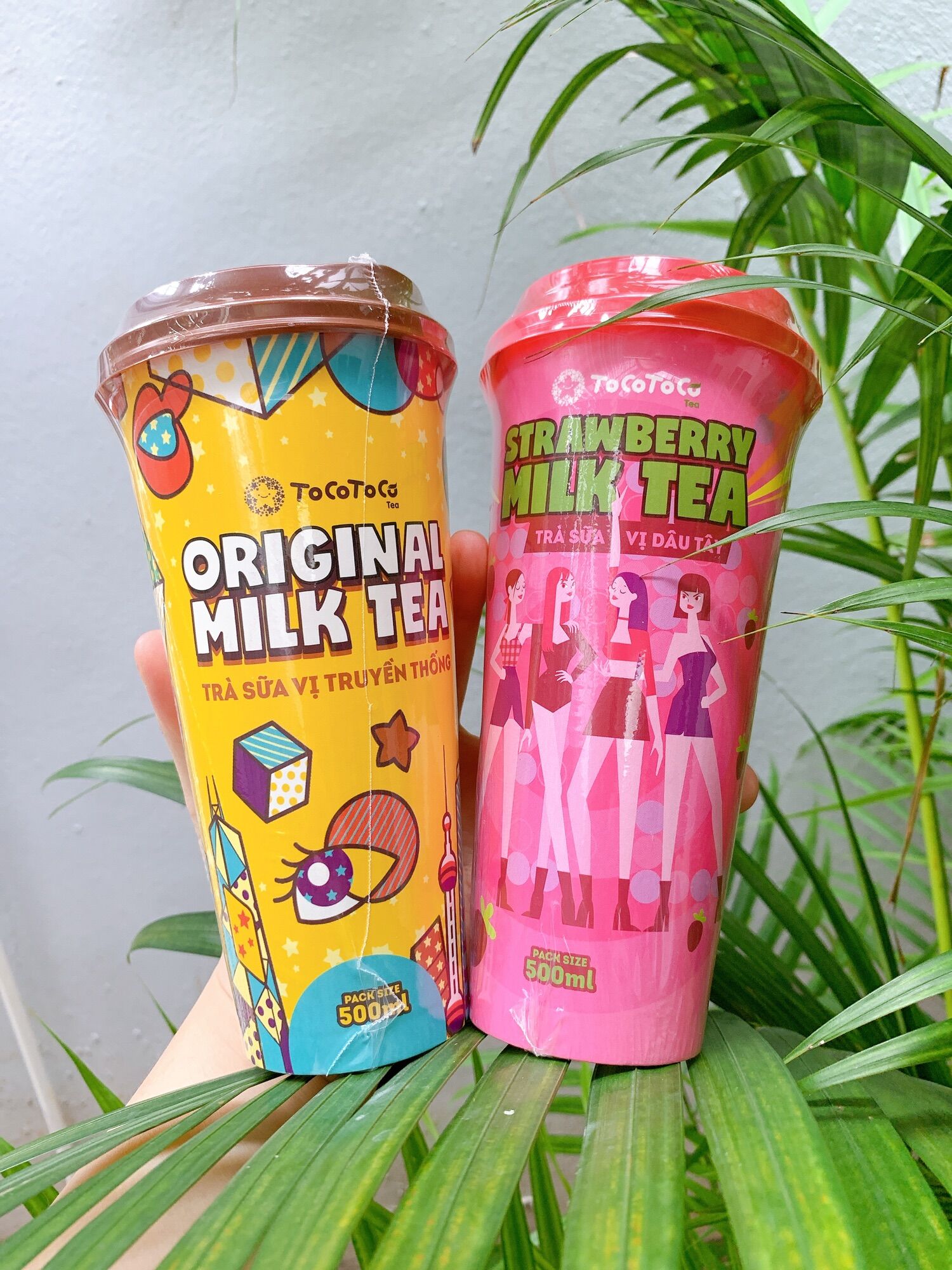 Trà sữa hộp tự pha của tocotoco chuẩn vị 500ml