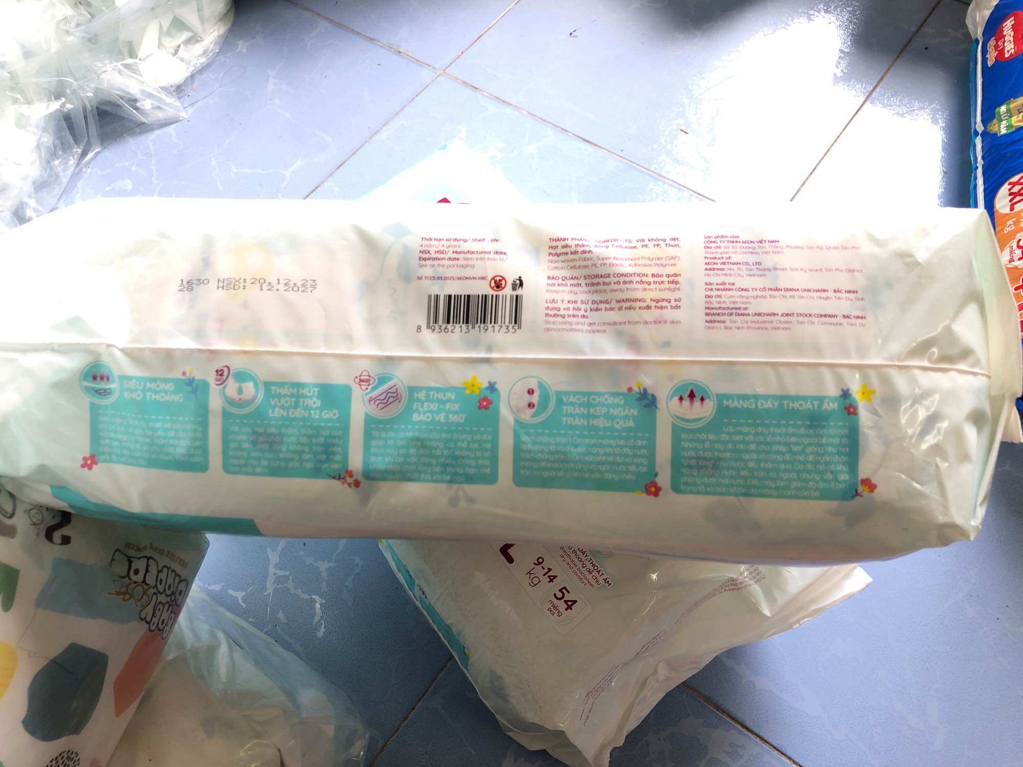 tã quần TOPVALU size M62