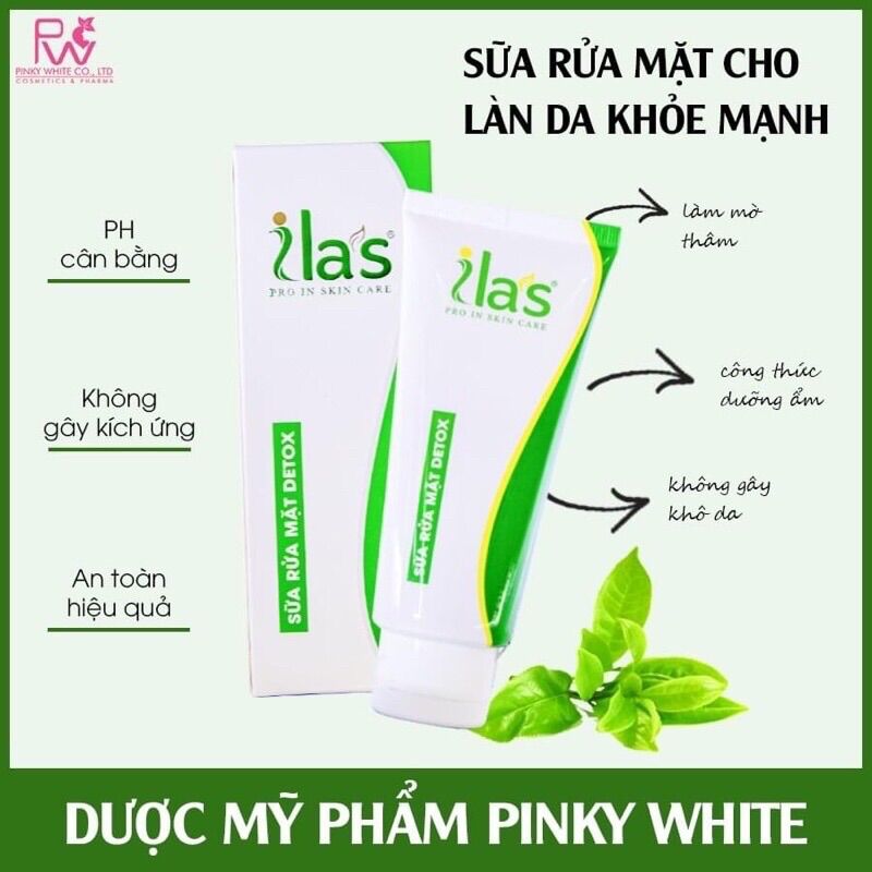 Sữa Rữa Mặt Detox Ilas