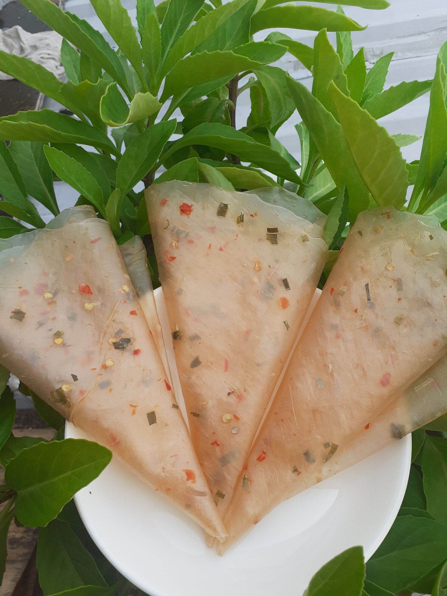 [Giá Hot] Bánh Tráng Dẻo Tôm 5 Cái 1 xấp - 200gr