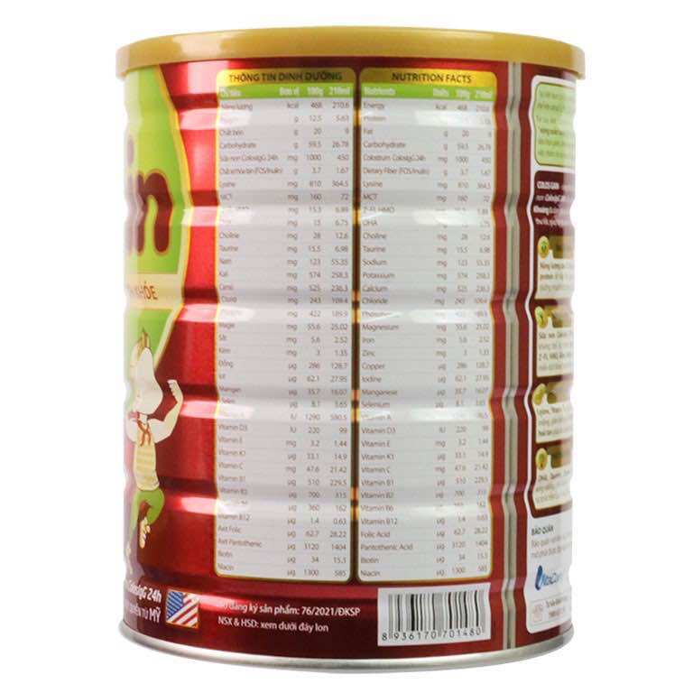 Sữa bột ColosGain 1+ 800g